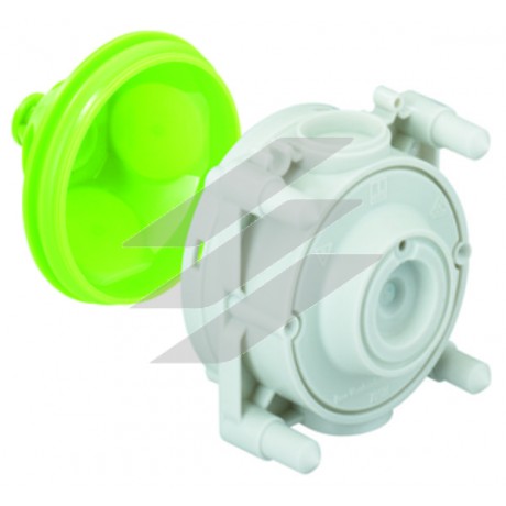 Куполоподібний стельовий випуск U 71 DAD, (71х71х89мм) Ø35мм, 4 вводи до 25мм, під кутом 45° та 2 до 20мм, монтаж у зустрічну опалубку, Spelsberg